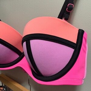 Victoria's Secret Pink and Purple Bikini Set